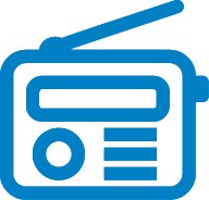 ícono radio